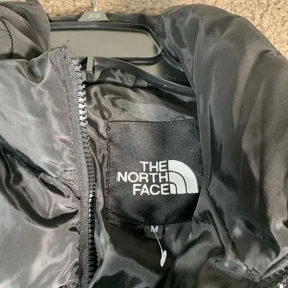 Men's North Face Jacket  1996 Retro Nuptse 700 Down Puffer Black [Medium] - Picture 4 of 9
